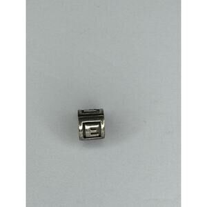 PANDORA~Retired Sterling Silver Alphabet Letter "E" Initial Charm #790323E